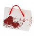 EXPO KIT PORTACHIAVI BAGUTTA  CUORE 12 PZ ASSORTITI CONFEZIONATI SINGOLARMENTE CON SCATOLA E BUSTA DA REGALO AK2178