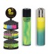 Accendino Clipper Large MIX 10 ESPOSITORE GIREVOLE  da 144 pz. con grafiche ASSORTITE