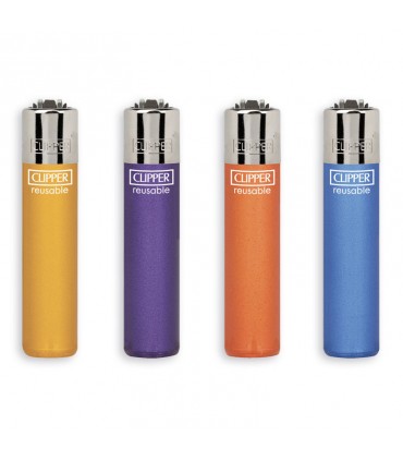 Accendino Clipper Micro CRYSTAL 14 conf. da 48 pz. assortiti in 4 grafiche