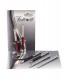 EXPO KIT BAGUTTA 6 PENNE REGALO ( 3 ROLLER E 3 SFERE) TRATTO DI STILE BICOLORE CON FINITURA FIBRA DI CARBONIO HK6021