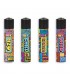 Accendino Clipper Micro POP WEED conf. 48 pz. assortiti con 4 grafiche