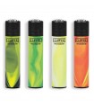 Accendino Clipper Large NEBULA MIX 5 conf. 48 pz. assortito con 4 grafiche