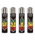 Accendino Clipper Large GREEN HANDS conf. 48 pz. assortiti con 4 grafiche