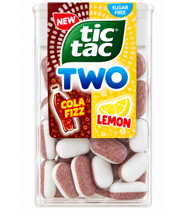 TIC TAC TWO COLA FRIZZ LEMON SENZA ZUCCHERO ASTUCCIO CONF. 8 PZ.