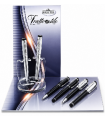 EXPO KIT BAGUTTA 6 PENNE REGALO ( 3 SFERE 3 ROLLER ) TRATTO DI STILE IN 3 COLORI HK6031
