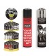 Accendino Clipper LARGE OASIS SW Expo Girevole da 144 pz. assortito