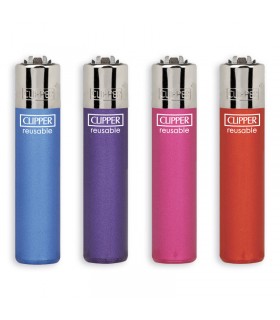 Accendino Clipper Large crystal 13 conf. 48 pz. assortito con 4 grafiche