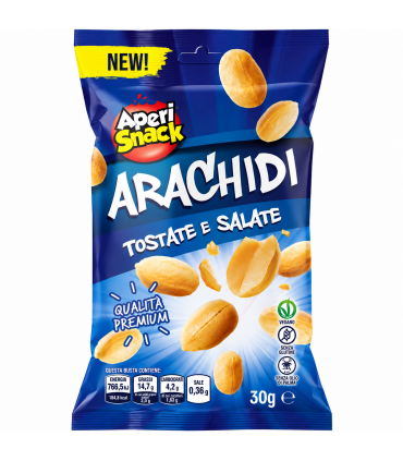 APERISNACK ARACHIDI TOSTATI E SALATI BUSTINA 28GR X 33PZ