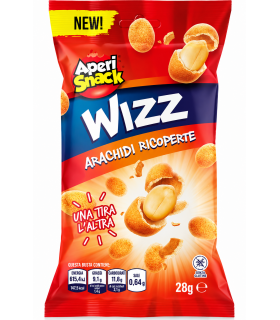 APERISNACK ARACHIDI WIZZ BBQ E SALATI BUSTINA 28GR X 33PZ