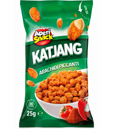 APERISNACK ARACHIDI PICCANTI E SALATI BUSTINA 25GR X 33PZ
