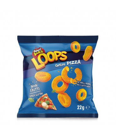 APERISNACK LOOPS PIZZA ANELLI BUSTINA 22GR CONF. 36 PZ.