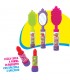 LECCA LECCA MY STAR LIPSTICK CON SPAZZOLA E SPECCHIO CONF. 12 PZ. COLORI ASSORTITI