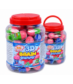 CARAMELLE BRAIN GUMMY 3D  gelatine alla frutta ai gusti MIRTILLO E ANGURIA CONF. 50 PZ.