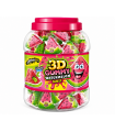 CARAMELLE watermelon GUMMY 3D  gelatine alla frutta ANGURIA CONF. 50 PZ.