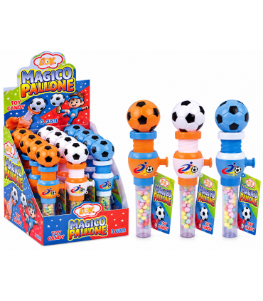 CARAMELLE MAGICO PALLONE GUSTI ASSORTITI ALLA  FRUTTA DA 10GR CONF. 12PZ.