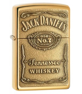 zippo jack daniel's bras con placca