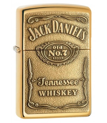zippo jack daniel's bras con placca