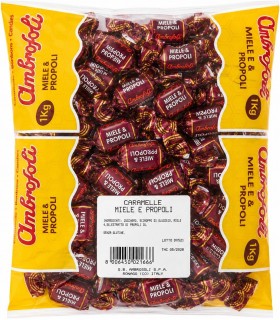 AMBROSOLI CARAMELLE MIELE E PROPOLI CON ECHINACEA SFUSE 1KG SENZA GLUTINE