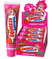 SQUEEEZE BUBBLE GUM TUBE CARAMELLE LIQUIDA GUSTO FRAGOLA  DA 22GR CONF.24PZ
