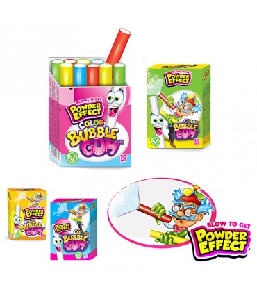 BASTONCINI BUBBLE GUM JOHNY BEE GUSTO TUTTI I frutta DA 35GR CONF. 18 ASTUCCI