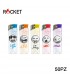 ACCENDINO ELETTRONICO ROCKET SMILEY CONF. 50 PZ ASSORTITI CON 5 FANTASIE