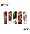 ACCENDINO ELETTRONICO ROCKET GAMES CONF. 50 PZ ASSORTITI CON 5 FANTASIE