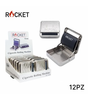 ROLLING AUTOMATICA ROCKET PER SIGARETTE 70 MM. EXPO 12 PZ. ASSORTITI