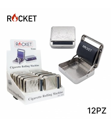 ROLLING AUTOMATICA ROCKET PER SIGARETTE 70 MM. EXPO 12 PZ. ASSORTITI