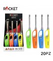 Accendigas ROCKET ORION DA 23CM conf. 20 pz. colori assortiti