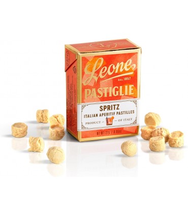 PASTIGLIE leone COCKTAIL IN 3 GUSTI: MOJITO-NEGRONI-SPRITZ IN SCATOLETTA DA 30G CONF. 36 PZ.