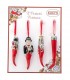 EXPO 8 PZ. CORNI BAGUTTA H. 17 CM.  ASS. 2X4  COD. AK2306