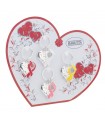 EXPO KIT PORTACHIAVI 2X4 BAGUTTA CUORE INFINITO 8 PZ ASSORTITI CONFEZIONATI SINGOLARMENTE CON SCATOLA E BUSTA DA REGALO AK2150