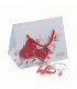 EXPO KIT PORTACHIAVI 2X4 BAGUTTA CUORE INFINITO 8 PZ ASSORTITI CONFEZIONATI SINGOLARMENTE CON SCATOLA E BUSTA DA REGALO AK2150