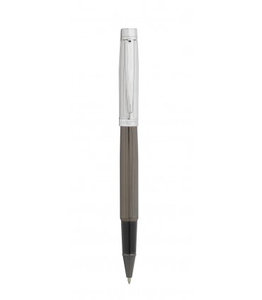 EXPO KIT BAGUTTA 6 PENNE REGALO ( 3 SFERE E 3 ROLLER ) TRATTO DI STILE METALLO BICOLOR E CANNA FUCILE HK6025