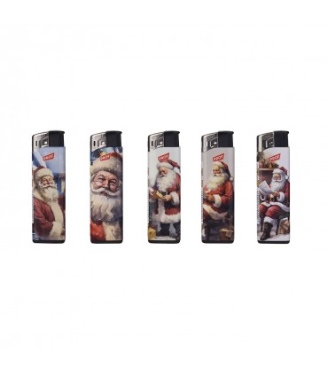 ACCENDINO ELETTRONICO PROF NATALE  CONF. 50 PZ ASSORTITI CON 5 FANTASIE