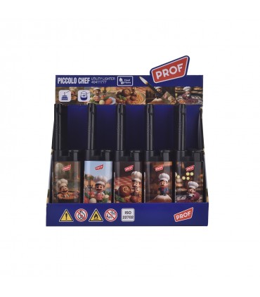 Accendigas PROF PICCOLO CHEF CONF. 25 PZ. ASSORTITO CON 5 FANTASIE