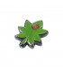 Pipette champ in ceramica a forma di foglia da 10cm espositore da 6pz