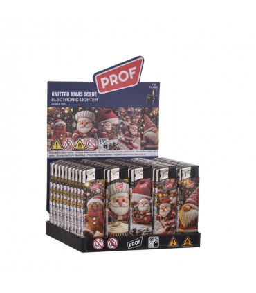 ACCENDINO ELETTRONICO PROF NATALE  CONF. 50 PZ ASSORTITI CON 5 FANTASIE