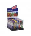 Accendino Elettronico PROF TRASPARENTE con gas colorato conf. 50 pz. assortiti