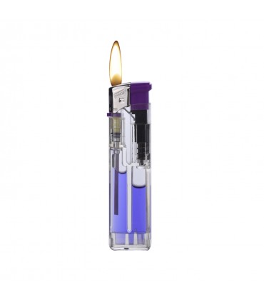 Accendino Elettronico PROF TRASPARENTE con gas colorato conf. 50 pz. assortiti