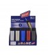 Accendino Prof TURBO Jetflame BLUEFLAME METAL COLOR   conf. 25 pz. assortito con 5 colori