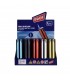 Accendino Prof TURBO Jetflame METAL CASE  conf. 25 pz. assortito con 5 colori