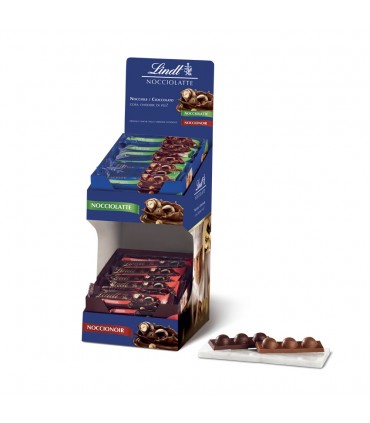 EXpo snack lindt nocciolatte e noccionoir da 36pz.