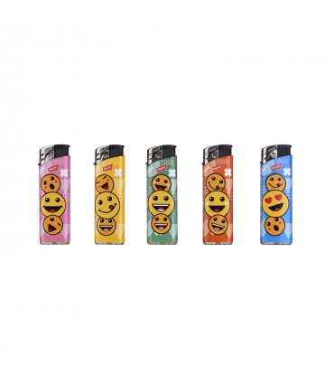 ACCENDINO ELETTRONICO PROF emotion face CONF. 50 PZ ASSORTITI CON 5 FANTASIE