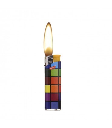 ACCENDINO ELETTRONICO PROF CUBE CONF. 50 PZ ASSORTITI CON 5 FANTASIE