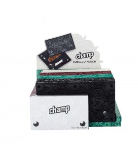 busta Portatabacco Champ in similpelle Expo da 12 pz. assortito con 4 colori