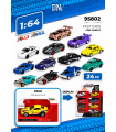 Auto JOLLY JOKER ACTION CARS CON RETROCARICA SCALA 1:64 ESPOSITORE DA 24PZ