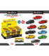 Auto city junior selezione di diverse auto sportive SCALA 1:64 ESPOSITORE DA 36PZ