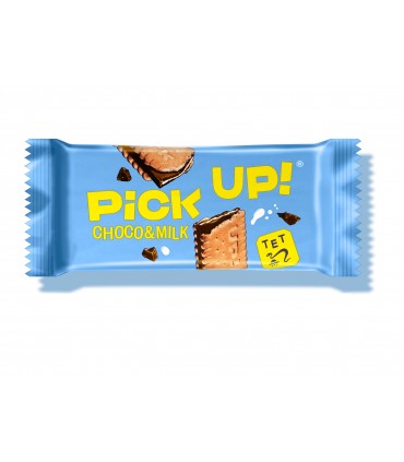 PICK UP BAHLSEN CHOCO & MILK CON CIOCCOLATO AL LATTE  28 GR. CONF. 24 PZ.