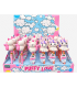 lebez puffy love espositore di penne e peluche a forma di unicorno conf.24pz